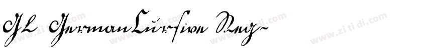 GL GermanCursive Reg字体转换
